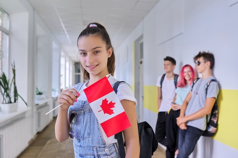 Año escolar en Canadá